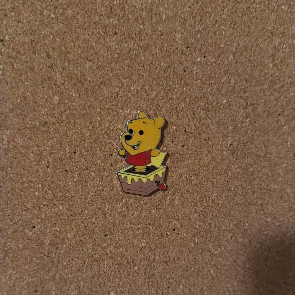 Winnie the Pooh Enamel Pin- toys in a box